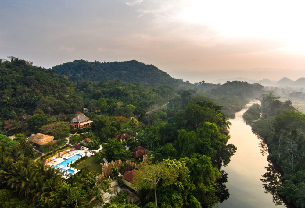 Sleeping Giant Rainforest Lodge Belmopán Exterior foto